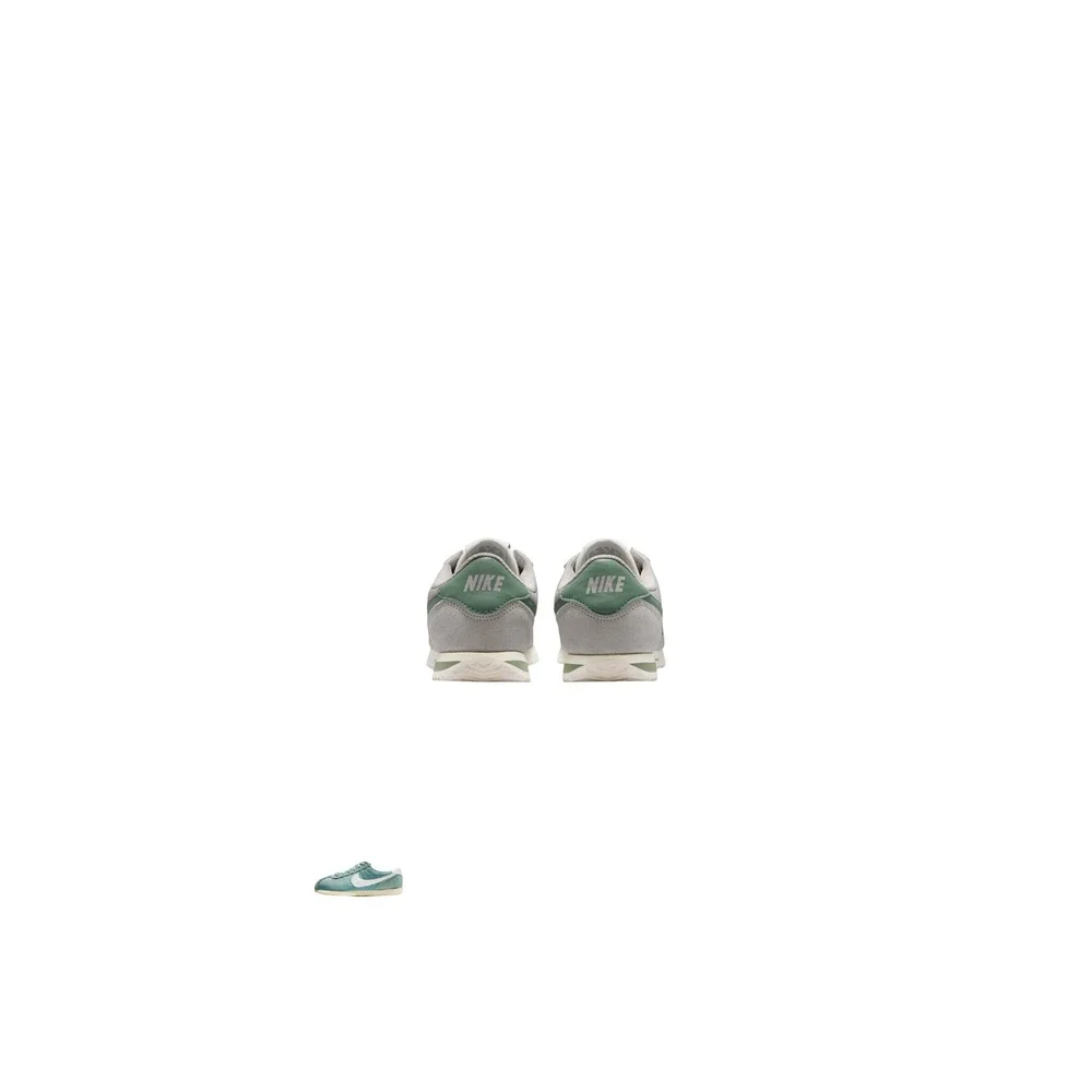 Nike Cortez Basic Kids Wolf Grey Green Low Top Sneakers BV0014-004 Sz 7Y